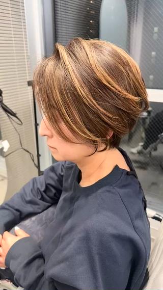 ショート 美才治   秀欣 (ビサイジ ヒデキ)のヘアスタイル