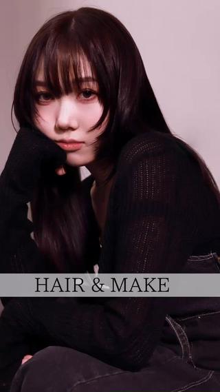 ロング 楠原 透羽のヘアスタイル