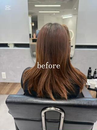 ロング RAF TOKYO むっく ✂️✨／のヘアスタイル