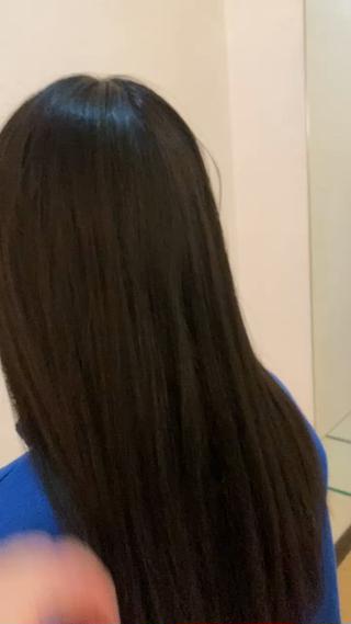 ロング パーマ クスキ カイトのヘアスタイル