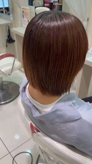 髪質改善プレミアムストレート 