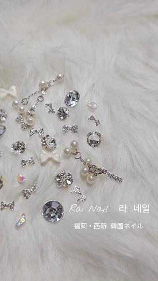 韓国っぽキラキラパーツ 