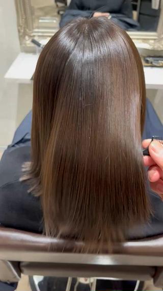 セミロング 【髪質改善特化】 ✂︎  jun ✂︎のヘアスタイル