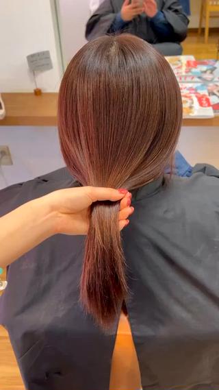 髪質改善トリートメント 