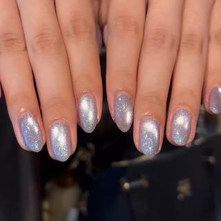 うるちゅるマグネットお任せください・°
#マグネットネイル#うるうるマグネット#ワンカラー#シンプルネイル#キラキラネイル#パープル