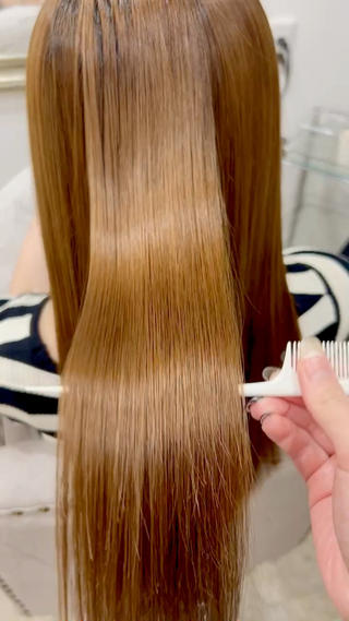 ロング 透明感カラー🫧/ 縮毛矯正✨/RENAのヘアスタイル