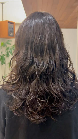 ロングパーマ 