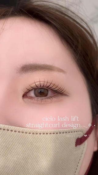 マツエク・マツパ cieloオアシス店 MEI♡̴⟡.˚のマツエク・マツパデザイン