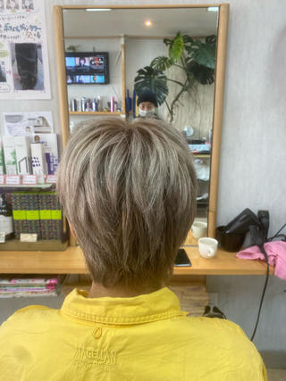 ショート カラー メンズ メンズカット/パーマ ✂︎ 　山下　貴也のヘアスタイル