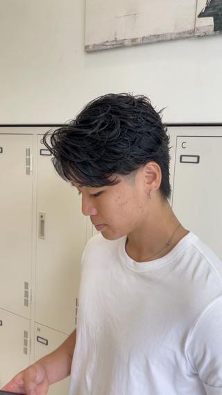 パーマ メンズ メンズ垢抜け/トータ ルプロデュース/大丸のヘアスタイル