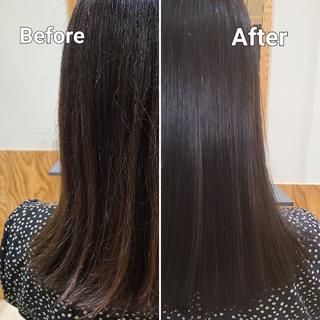 他店では叶わなかった艶髪、ダメージ改善が物足りない状態も綺麗にすることができます！ 