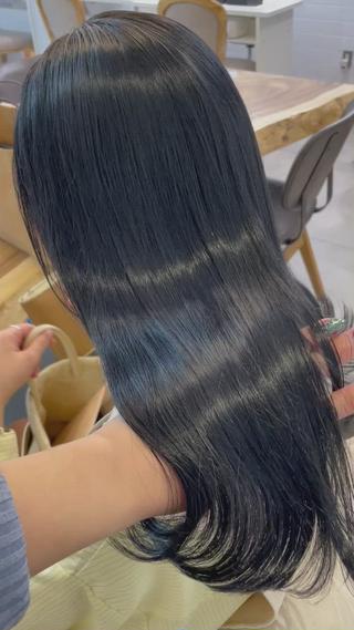 艶感ブルーブラック