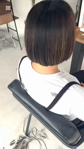 ミディアム パーマ メンズパーマ& ハイトーン特化谷村のヘアスタイル