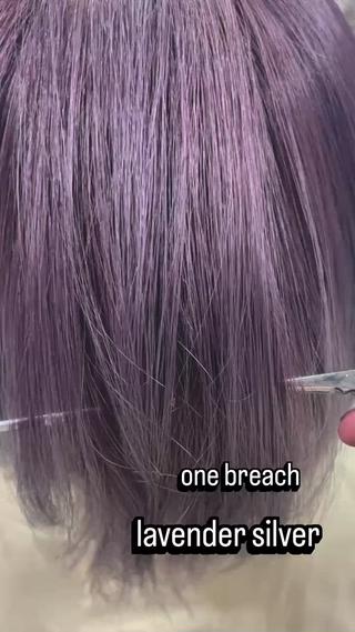 セミロング カラー メンズパーマ& ハイトーン特化谷村のヘアスタイル