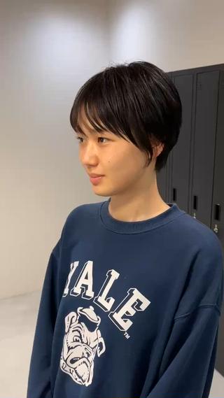 ショート SNSモニター募集！ くせ毛特化/大村のヘアスタイル