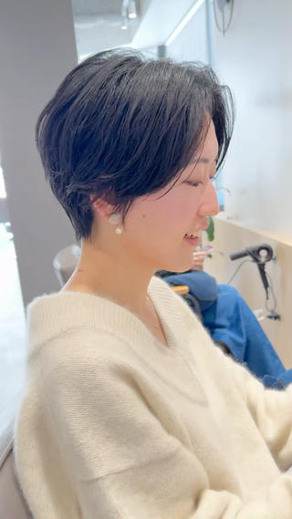 ショート SNSモニター募集！ くせ毛特化/大村のヘアスタイル