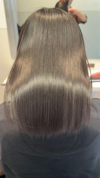ミディアム 髪質改善 艶髪🔵ﾌｾﾅｵﾔのヘアスタイル