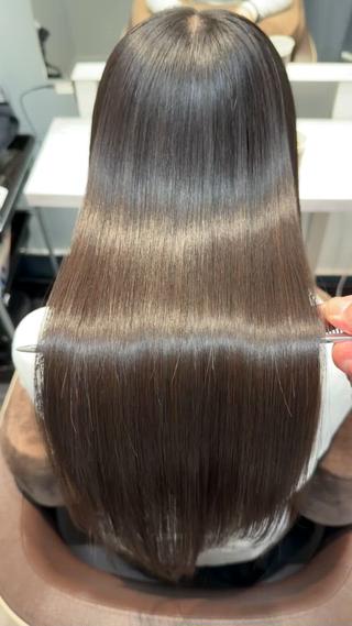 ロング 髪質改善 艶髪🔵ﾌｾﾅｵﾔのヘアスタイル