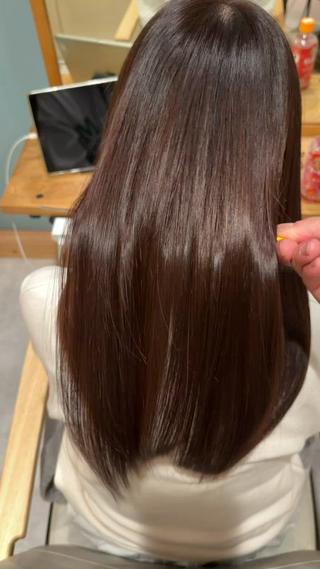 ロング カラー 髪質改善 艶髪🔵ﾌｾﾅｵﾔのヘアスタイル