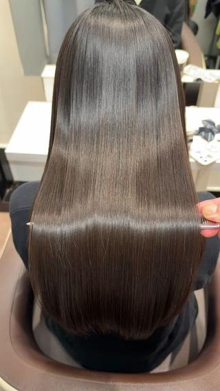 ロング 髪質改善 艶髪🔵ﾌｾﾅｵﾔのヘアスタイル