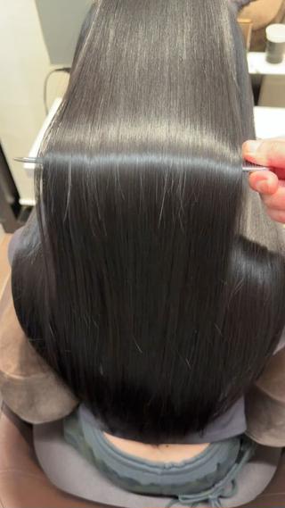 ロング 髪質改善 艶髪🔵ﾌｾﾅｵﾔのヘアスタイル