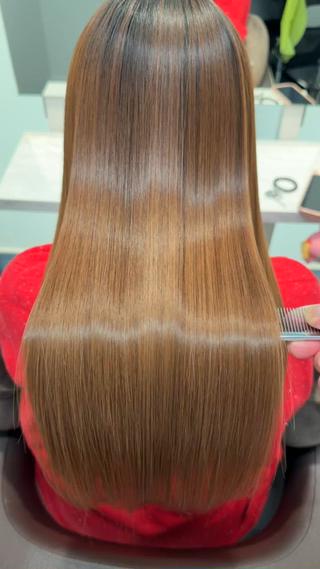 ロング 髪質改善 艶髪🔵ﾌｾﾅｵﾔのヘアスタイル