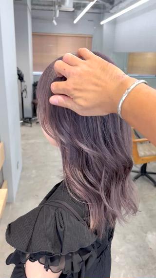 セミロング カラー 代表 YUKI ☆のヘアスタイル