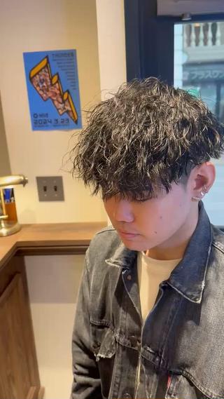 緩めバロックパーマ