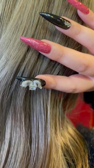 #バレイヤージュ
#シルバーバレイヤージュ 