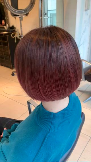 ショート カラー 橋田 恵美のヘアスタイル