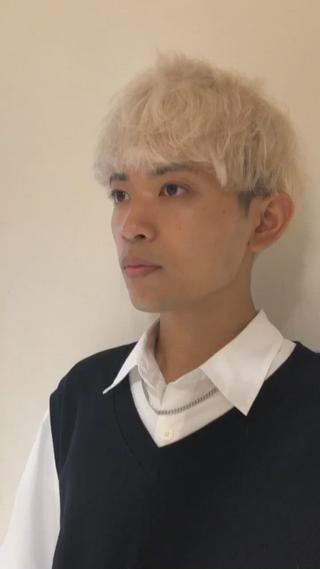 カラー ヘアアレンジ メンズ メンズ特化✂️栗原 侑也のヘアスタイル