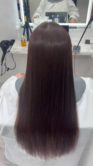 完全に乾かしただけ◎
ブラシも通していないので、おうちで乾かしてもこの仕上がりです(՞っ ̫ _՞)