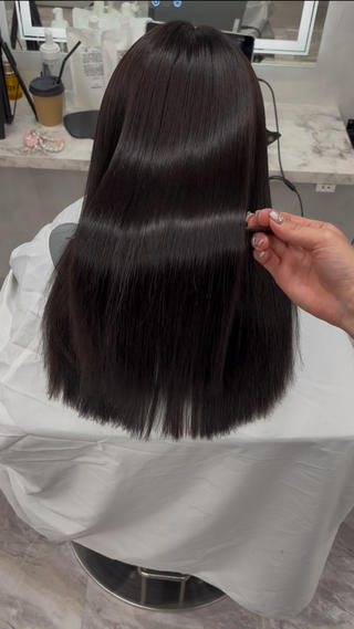 セミロング 髪質改善/艶髪特化 柔艶髪/Ririkaのヘアスタイル