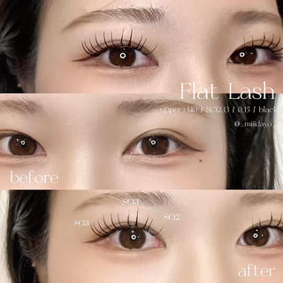 マツエク・マツパ 束感マツエク 弥のマツエク・マツパデザイン