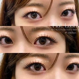 マツエク・マツパ 束感マツエク 弥のマツエク・マツパデザイン