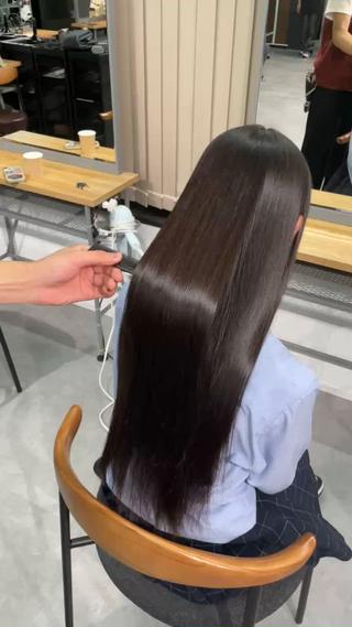 ロング ‎髪質改善／ボブ レイヤー／かずや‎のヘアスタイル