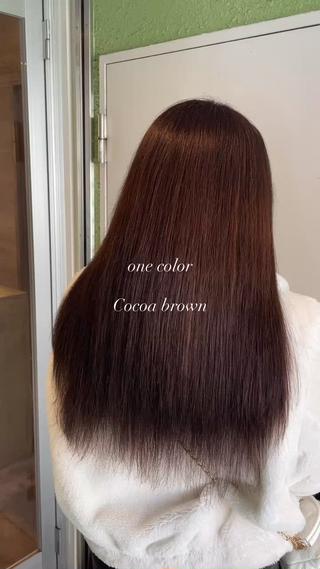 Menu
 One color ＋3step treatment   -¥4000-

※リピーター様のみご予約可能


透明感カラー／似合わせカラーお任せ下さい~ 