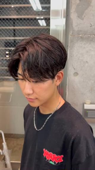 ミディアム メンズ メンズ特化美容師 /たけしのヘアスタイル