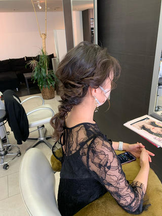 ヘアアレンジ 谷口 弥生のヘアスタイル