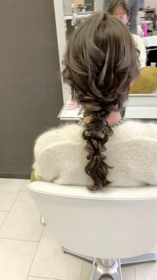 ロング ヘアアレンジ 谷口 弥生のヘアスタイル