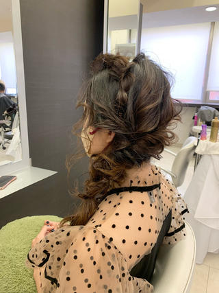 ヘアアレンジ 谷口 弥生のヘアスタイル