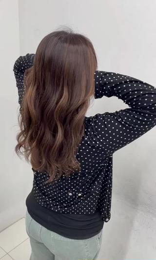 ミディアム カラー ⭐️無料！カット モデル募集⭐️夕貴のヘアスタイル
