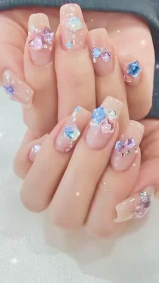 ネイル sizuha🩵 Riccoのネイルデザイン