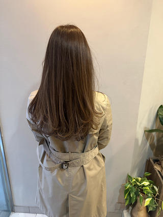 ナチュラルベージュハイライト