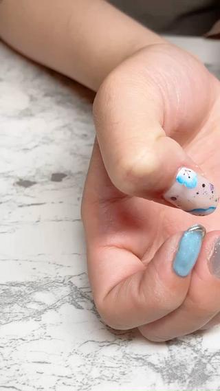 ネモフィラネイル