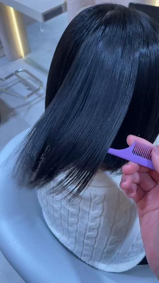 似合わせレイヤー🌟 巻ける縮毛矯正みつきのヘアスタイル