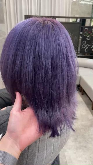 ミディアム 似合わせレイヤー🌟 巻ける縮毛矯正みつきのヘアスタイル