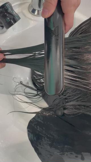 超音波トリートメントでサラサラツヤツヤ髪 