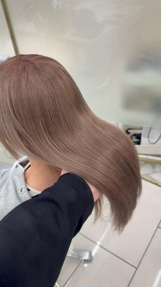 ロング カラー COA GINZA 小野澤駿のヘアスタイル
