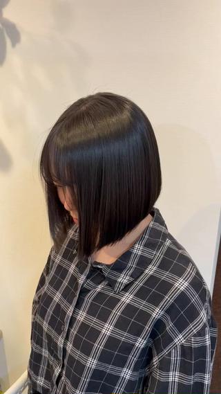 ショート 【長岡天神】レイヤー カット　Hiroのヘアスタイル